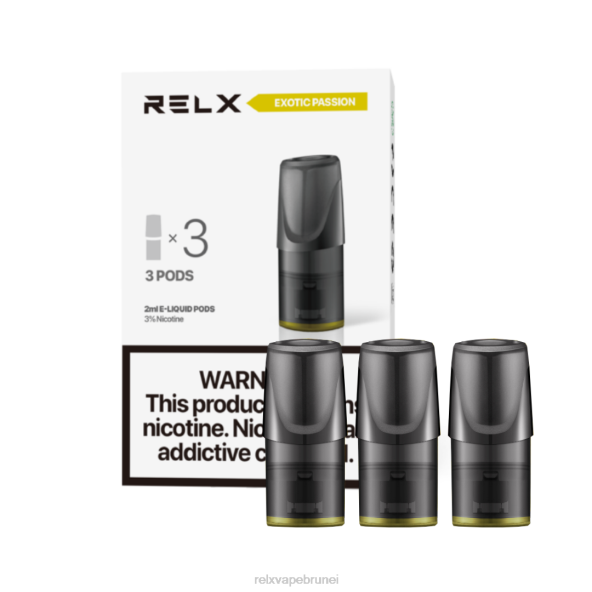 RELX Classic buah polong semangat eksotik-buah semangat-merah segar XT8H124 - Relx Vape Brunei
