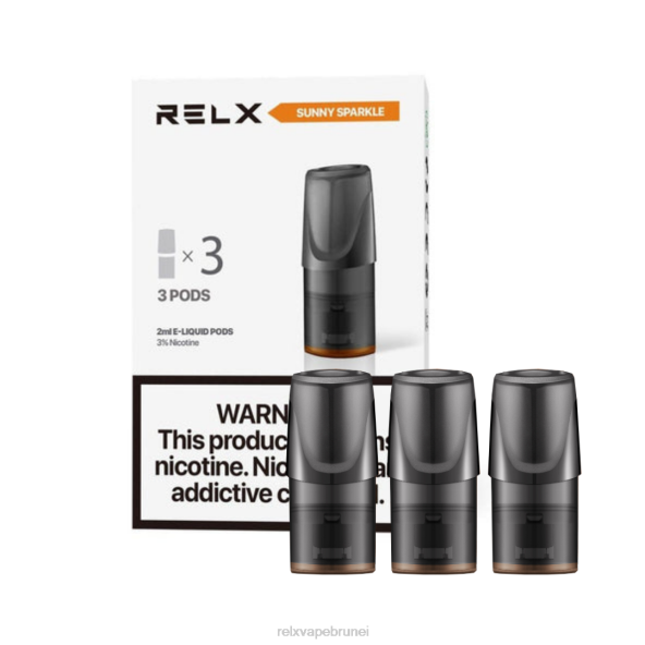 RELX Classic buah polong soda kilauan-oren cerah XT8H131 - Relx Order Online
