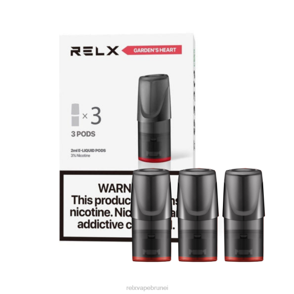 RELX Classic buah polong strawberi jantung taman XT8H127 - Relx Vape Review