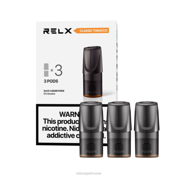 RELX Classic buah polong tembakau klasik XT8H122 - Relx Brunei