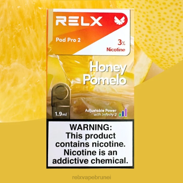 RELX pod pro 2 - 3 pod pomelo madu XT8H120 - Relx Wholesale