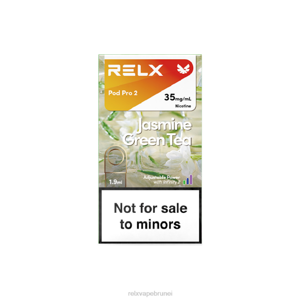 RELX pod pro 2 - 3 pod teh hijau melati XT8H121 - Relx Order Online