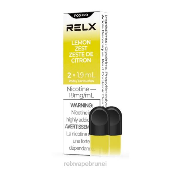 RELX pod pro - 2 pod kulit limau XT8H19 - Relx Wholesale