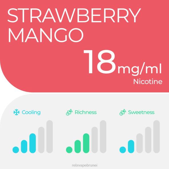 RELX pod pro - 2 pod mangga strawberi XT8H3 - Relx Vape Brunei