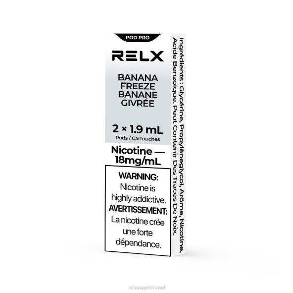 RELX pod pro - 2 pod pisang beku XT8H18 - Relx Pods Sale