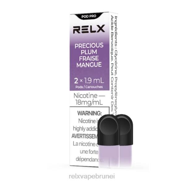 RELX pod pro - 2 pod plum berharga XT8H4 - Relx Vape Flavour