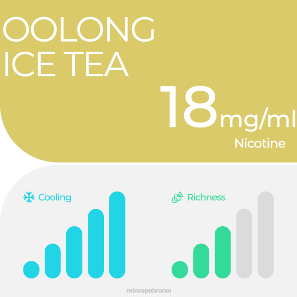 RELX pod pro - 2 pod teh ais oolong XT8H14 - Relx Vape Flavour