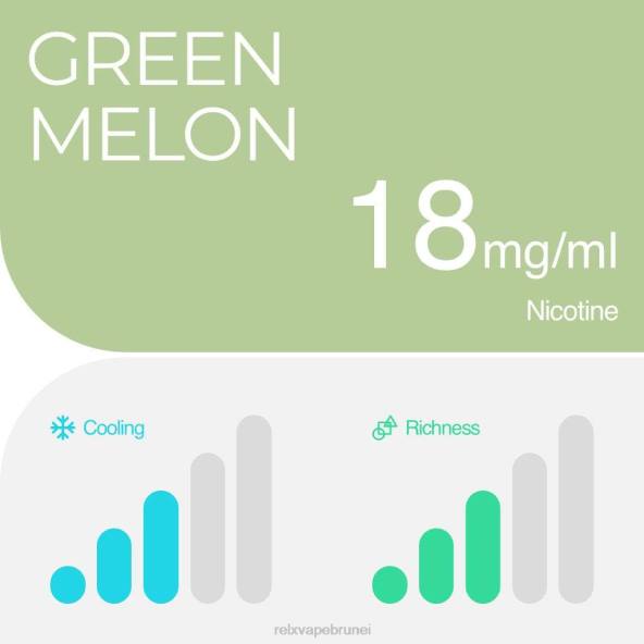 RELX pod pro - 2 pod tembikai hijau XT8H5 - Relx Vape Pod