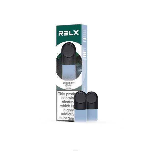 RELX pod percikan blueberry XT8H29 - Relx Wholesale