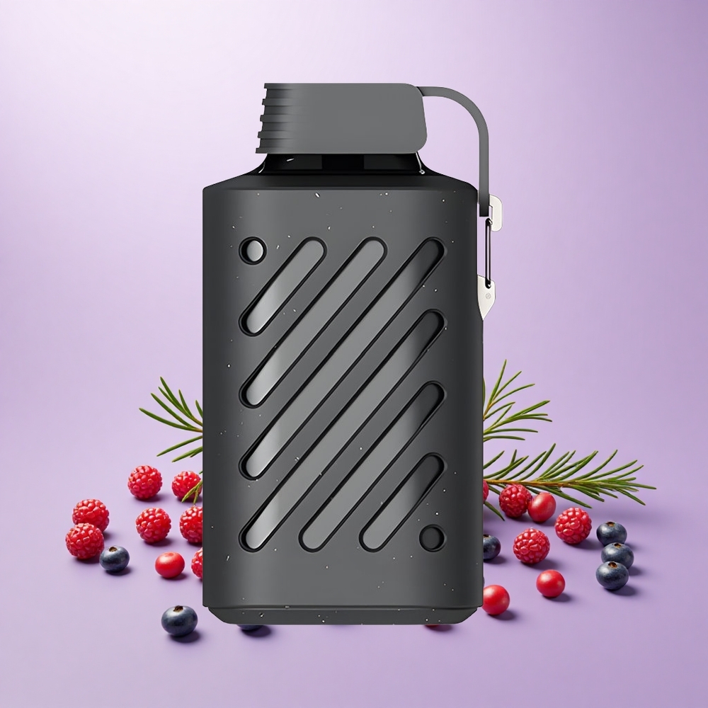 VOZOL GEAR 10000 Vape Pakai Buang Cedar Beri dengan 10000 Hisapan, 20 ml Cecair Kapasiti, 500mAh Bateri, VAMT Mesh Coil