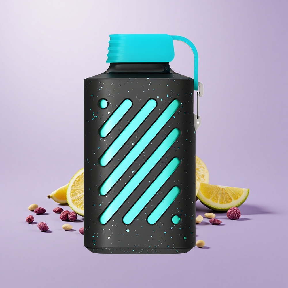 VOZOL GEAR 10000 Vape Pakai Buang Kapasiti Cecair 20 ml Hijau Ledak