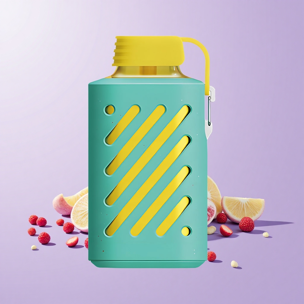 VOZOL GEAR 10000 Vape Pakai Buang Miami Pudina 10000 Hisapan 20ml Kapasiti Cecair 50mg/ml Nikotin