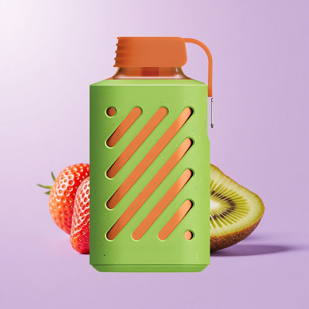 VOZOL GEAR 10000 Vape Pakai Buang Strawberry Kiwi 10000 Puff 20ml Kapasiti Cecair 50mg/ml Nikotin