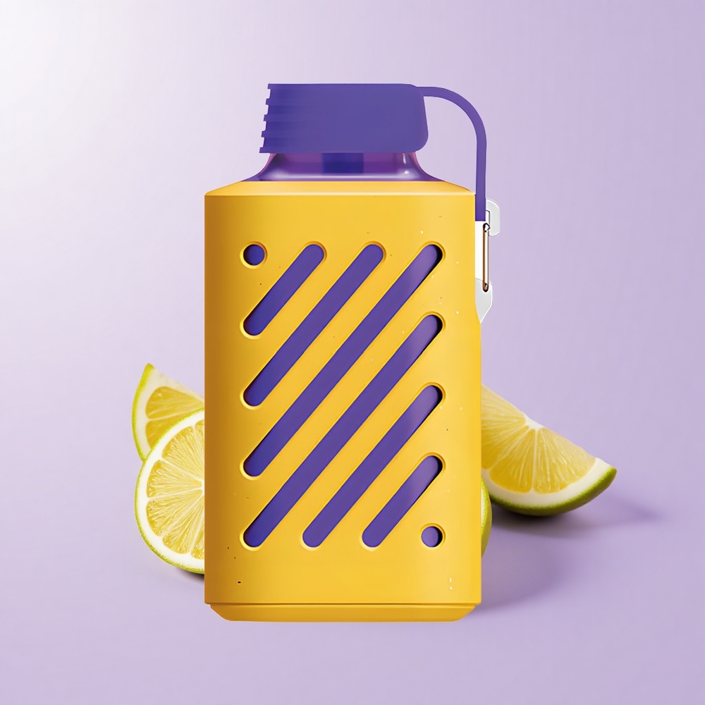 VOZOL GEAR 10000 Vape Sekali Pakai Lemon Limau Kapasiti Cecair 20ml 20/50mg/ml Nikotin