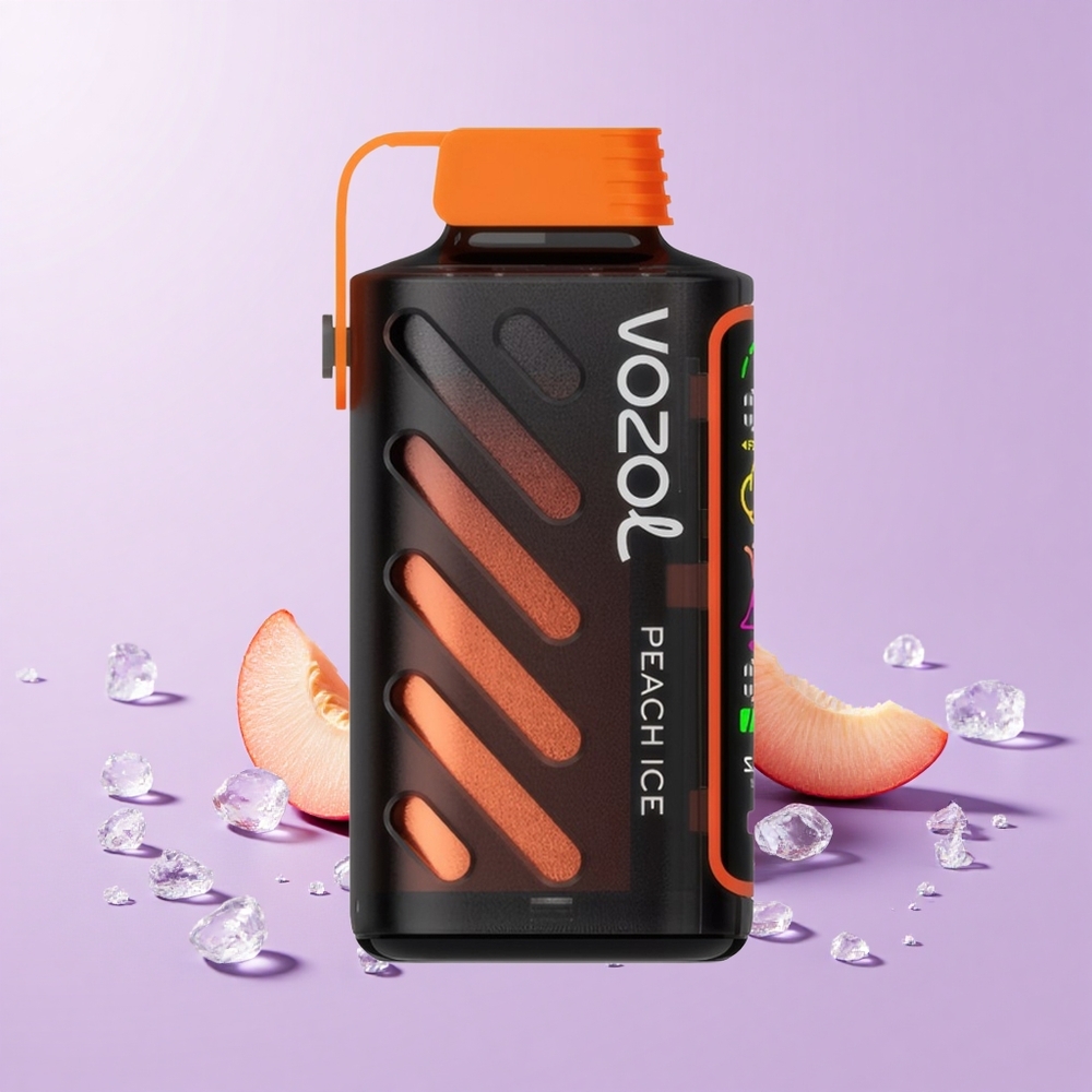 VOZOL Gear Power 20000 Puff Ais Pic Teknologi S.i.L.C., Mod ECO 20000 Puff, Mod POWER 12000 Puff, Gegelung Dual Mesh, Skrin Penuh, 20mL, 5%(50mg)
