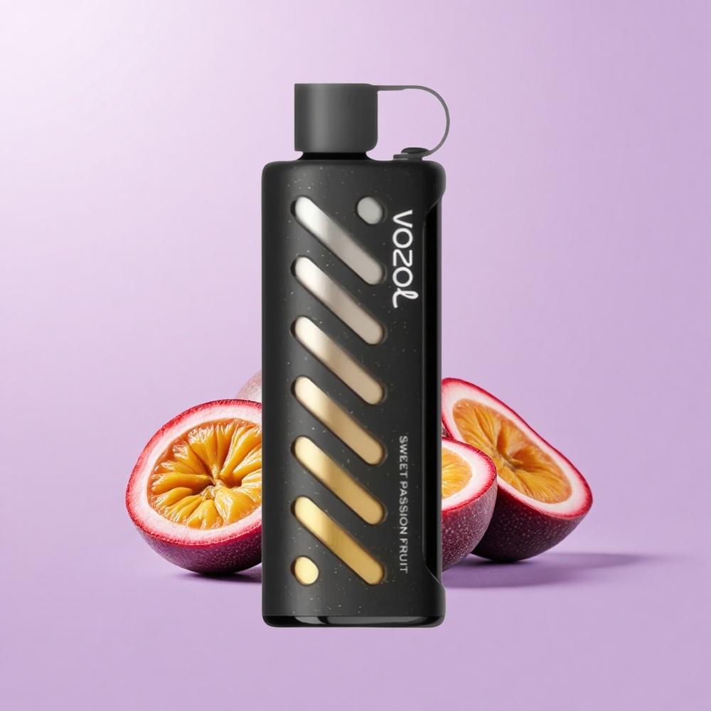 VOZOL Gear Shisha 25000 Hisap Buah Markisa Manis 30 Rasa enak S.i.L.C Tech Dwi Mesh Mod Dwi 1000mAh 5mg/ml