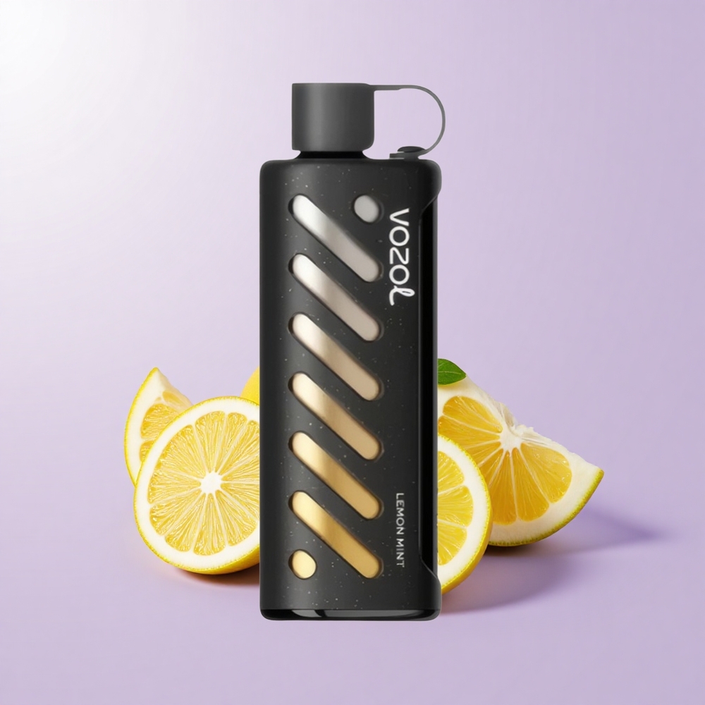 VOZOL Gear Shisha 25000 Hisap Limau Pudina Perisa 30 Rasa Dual Mesh 1000mAh 5mg/ml