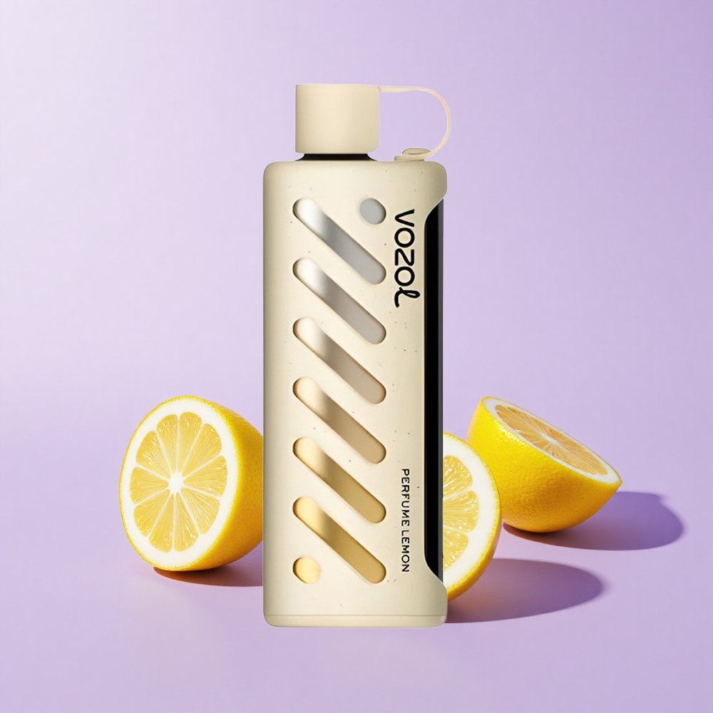 VOZOL Gear Shisha 25000 Hisap Perisa Lemon 30 Rasa Sedap S.i.L.C Tech Dual Mesh 1000mAh 5mg/ml