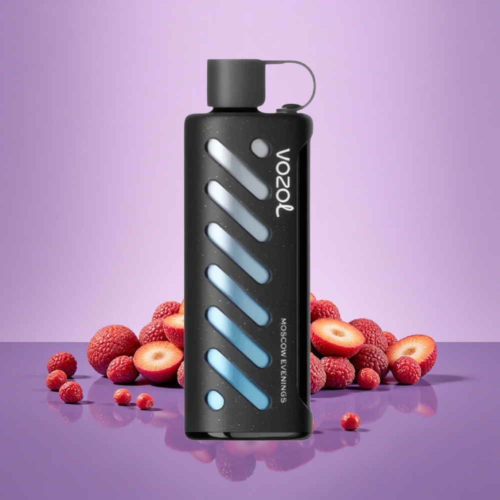 VOZOL Gear Shisha 25000 Hisap Perisa Malam Moscow 30 Rasa S.i.L.C Tech Dwi Mod 1000mAh 5mg/ml