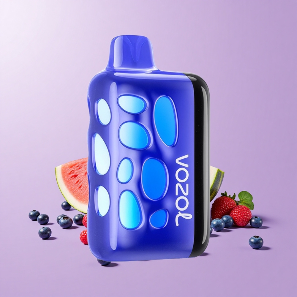 VOZOL RAVE 40000 Vape Sekali Pakai Bluberry Tembikai Reka Bentuk Bersinar 270 Darjah Mod Parti Selari Rentak Animasi Gerhana Vaping 20/50mg/ml