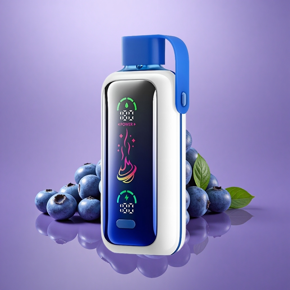 VOZOL Star 20000 Hisap Blueberry Ribut Skrin HD 2.2" Dwi Mesh Bateri 650mAh Nikotin 0mg/ml 20mg/ml 50mg/ml