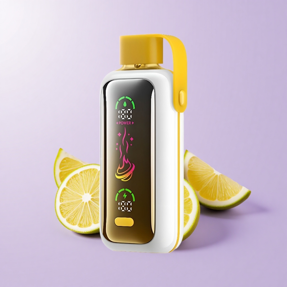 VOZOL Star 20000 Hisap Vape Lemon Limau 2.2" Skrin HD Dual Mesh 650mAh 0mg/ml,20mg/ml,50mg/ml