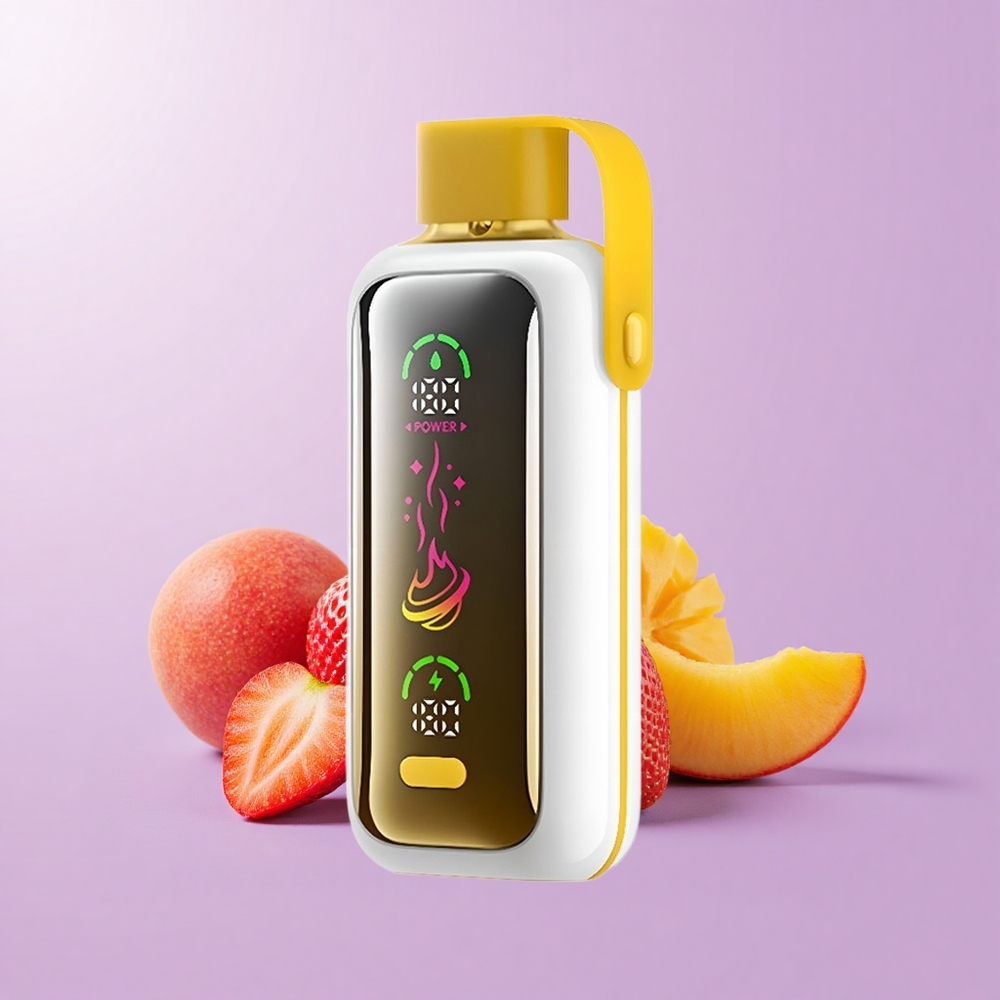VOZOL Star 20000 Puff Vape Boleh Pakai Strawberi Mangga Skrin HD 2.2" Dua Mesh Bateri 650mAh Nikotin 0mg/ml 20mg/ml 50mg/ml