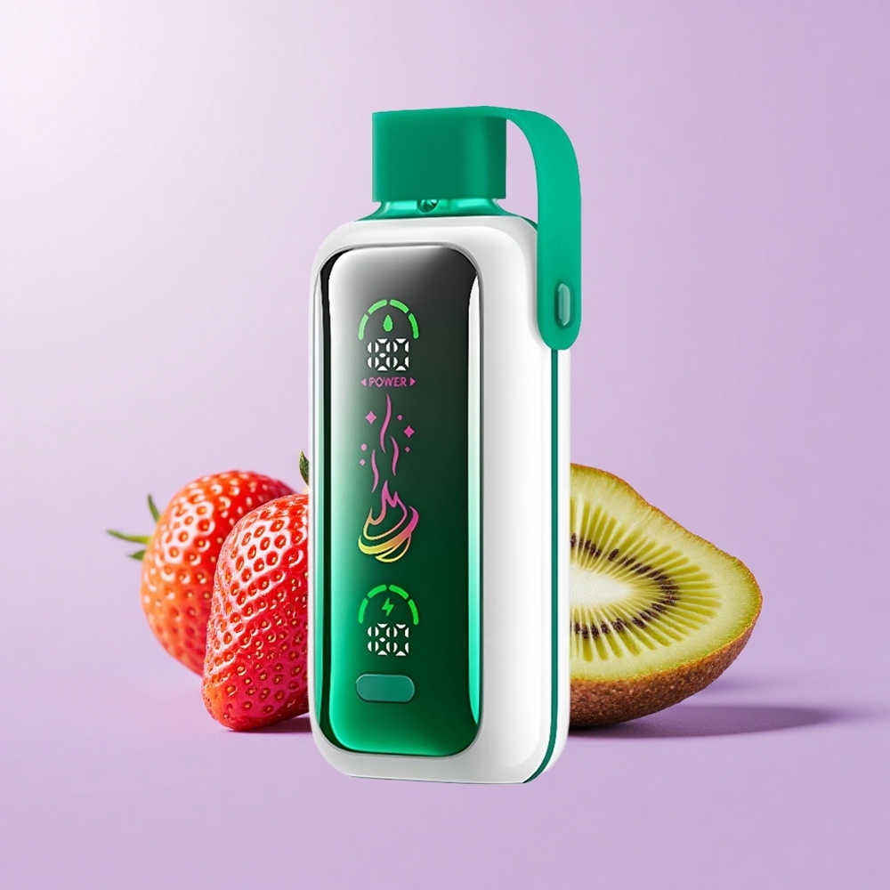 VOZOL Star 20000 Puffs Vape Boleh Pakai Strawberi Kiwi Skrin HD 2.2" Dua Mesh Bateri 650mAh Nikotin 0mg/ml,20mg/ml,50mg/ml