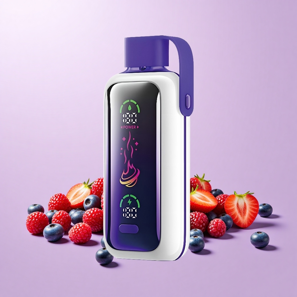 VOZOL Star 20000 Puffs Vape Buah Beri Campuran 2.2" Skrin HD, Dual Mesh, 650mAh, 0mg/ml/20mg/ml/50mg/ml