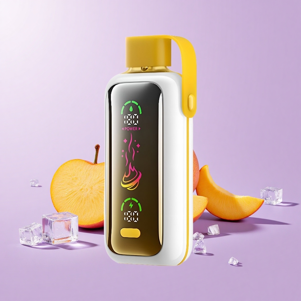 VOZOL Star 20000 Puffs Vape Mangga Ais Skrin HD 2.2" Dwi Mesh Bateri 650mAh Nikotin 0mg/ml,20mg/ml,50mg/ml