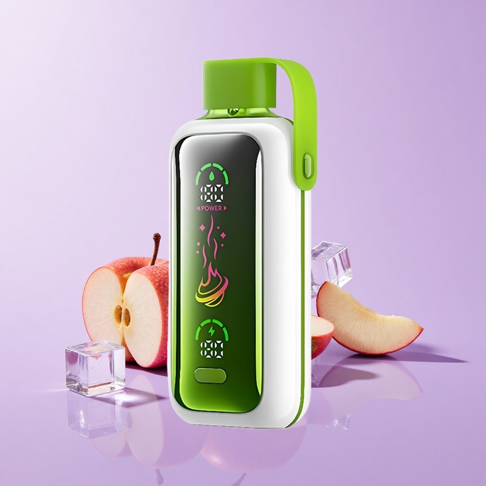 VOZOL Star 20000 Sedutan Dwi Epal Ais Skrin HD 2.2" Dua Mesh Bateri 650mAh Nikotin 0mg/ml,20mg/ml,50mg/ml