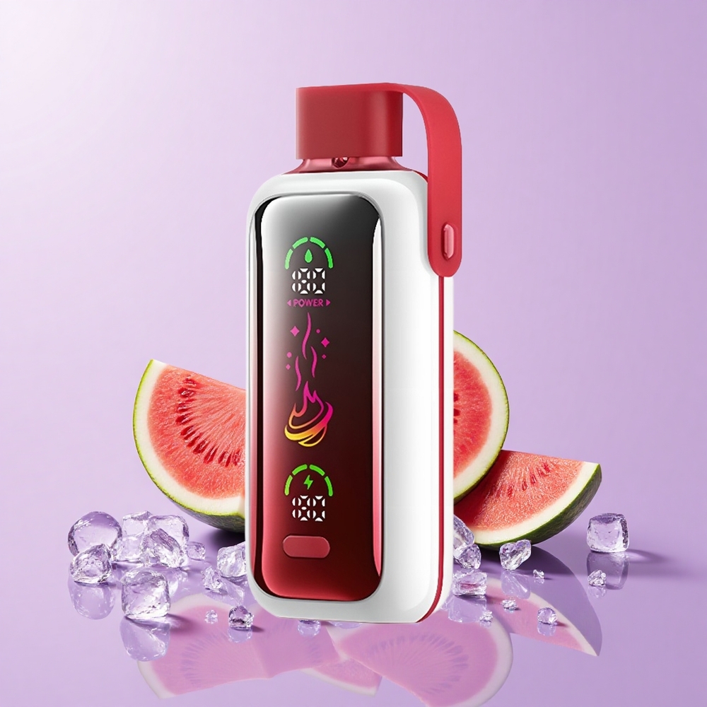 VOZOL Star 20000 Sedutan Vape Tembikai Ais Skrin HD 2.2" Dual Mesh Bateri 650mAh Nikotin 0mg/ml,20mg/ml,50mg/ml