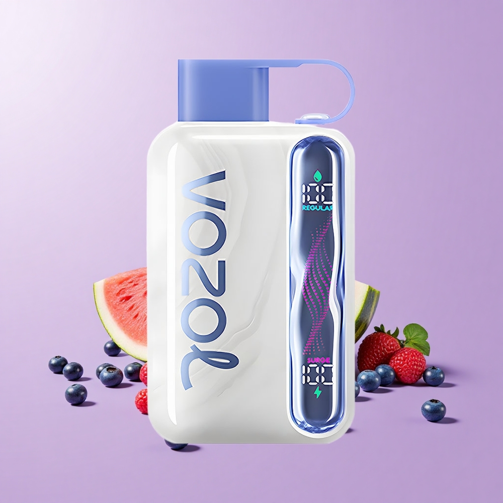 VOZOL STAR 40000 Puff Vape Boleh Pakai Bluberi Tembikai 1000mAh Type-C 20/50mg/ml