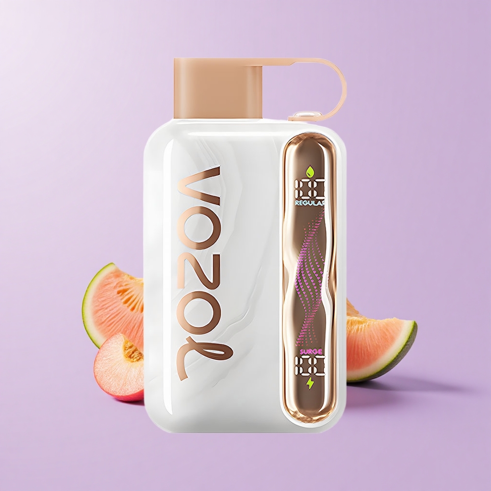 VOZOL STAR 40000 Puff Vape Pakai Buang StrawberryTembikai Peach 1000mAh 20/50mg/ml Type-C