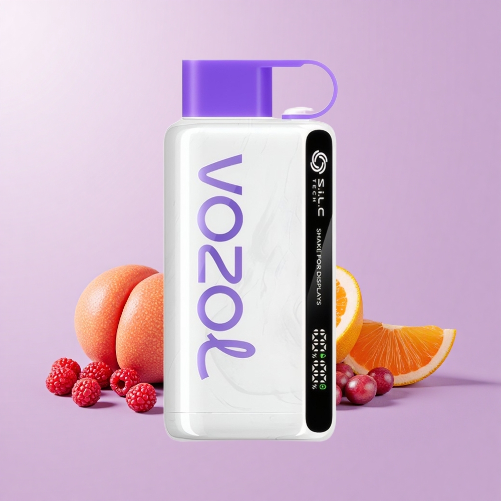 VOZOL STAR 9000/12000 Vape Pakai Buang Kranberi Mangga Limau Gedang Gegaran Papar S.i.L.C TECH Perlindungan Mulut Cas Pantas 30% 650mAh 0/20/50mg/ml