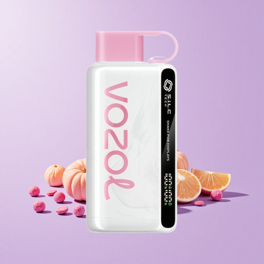 VOZOL STAR 9000/12000 Vape Pakai Buang Krim Gula-gula Savers dengan Paparan Goncang, Bateri 650mAh, Nikotin 0/20/50mg/ml
