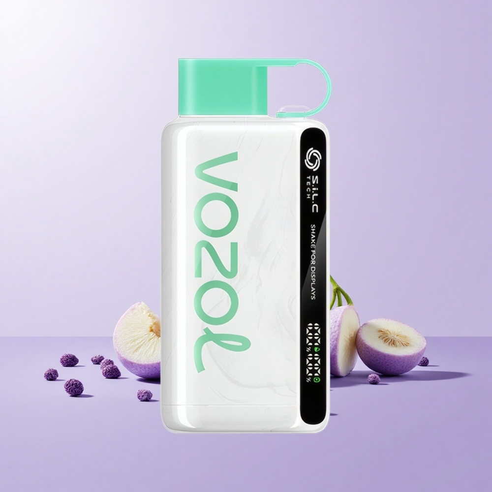 VOZOL STAR 9000/12000 Vape Pakai Buang Pudina Sejuk dengan Paparan Goncang, Teknologi S.i.L.C, Perlindungan Mulut, Bateri 650mAh, Nikotin 0/20/50mg/ml