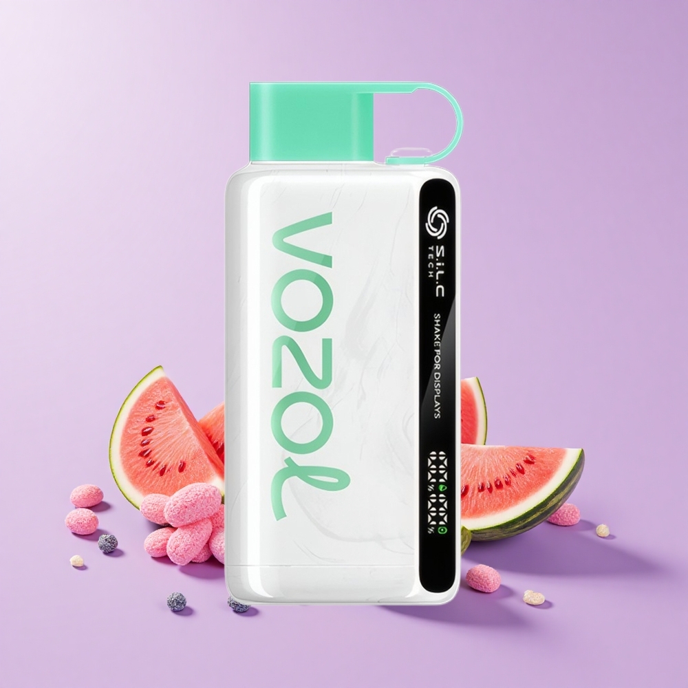 VOZOL STAR 9000/12000 Vape Sekali Pakai Tembikai Gula-Gula Getah dengan Paparan Goyang