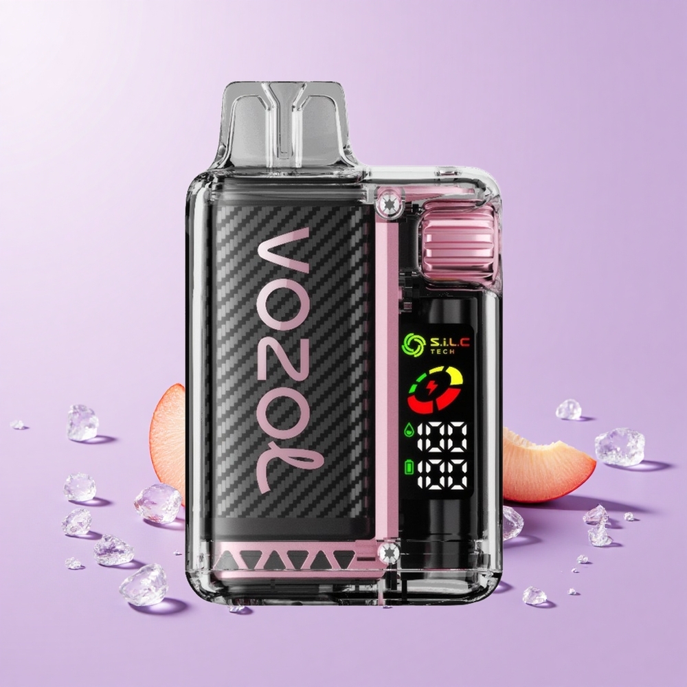 VOZOL Vista 20000 Hisap Ais Pic Kombinasi 650mAh OLED S.i.L.C Tech Dual Mesh MCU 65% PCR MTL Boleh Dicas Semula 6-Aras Watt TPD