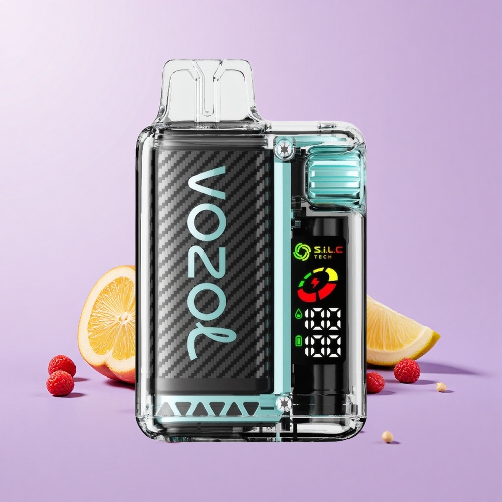 VOZOL Vista 20000 Hisap Epal Masam Ais Bateri 650mAh OLED Skrin Dual Mesh Coil MCU Chip 65% PCR TPD MTL 6-Aras Watt