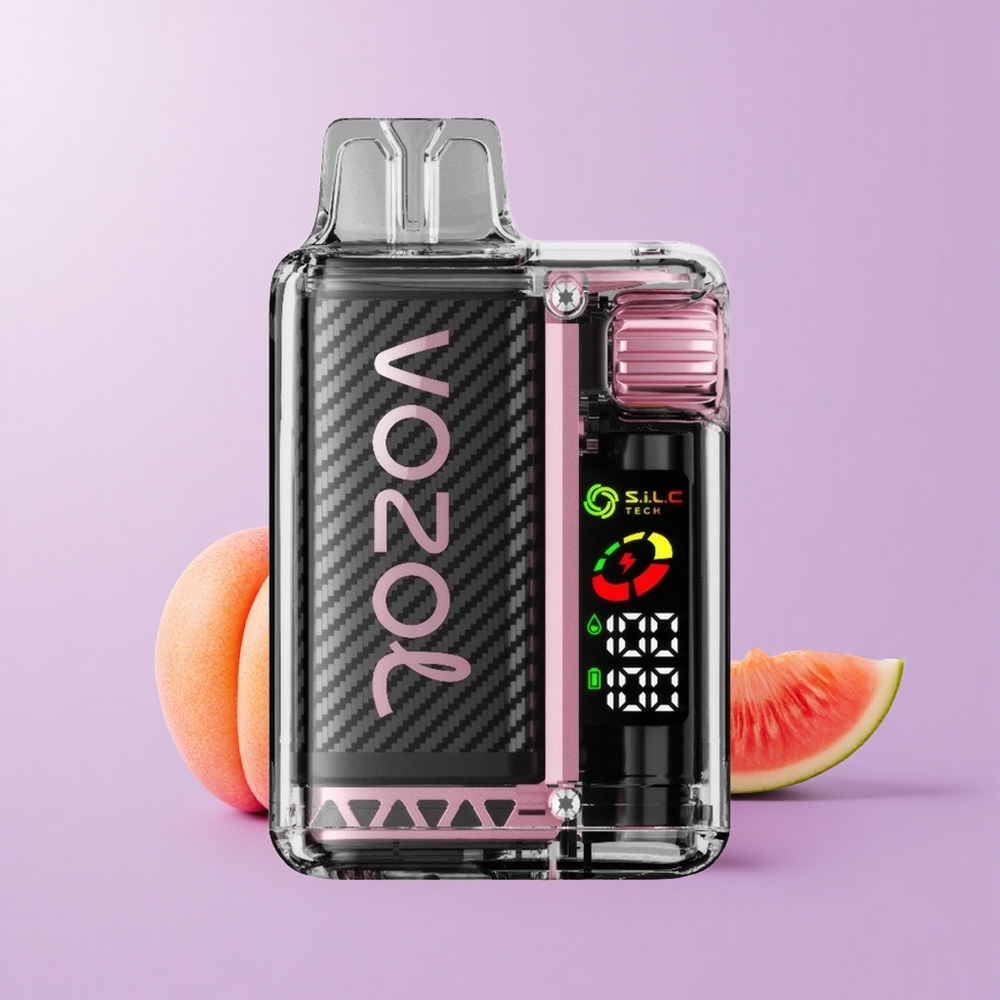 VOZOL Vista 20000 Puff Vape Sekali Pakai Pic Mangga Tembikai Bateri Boleh Dicas 650mAh Kekuatan Nikotin 2% Skrin OLED