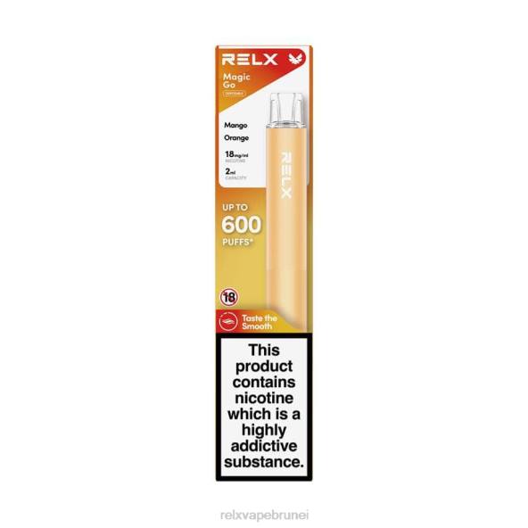 RELX MagicGo ga600 oren mangga XT8H38 - Relx Flavour