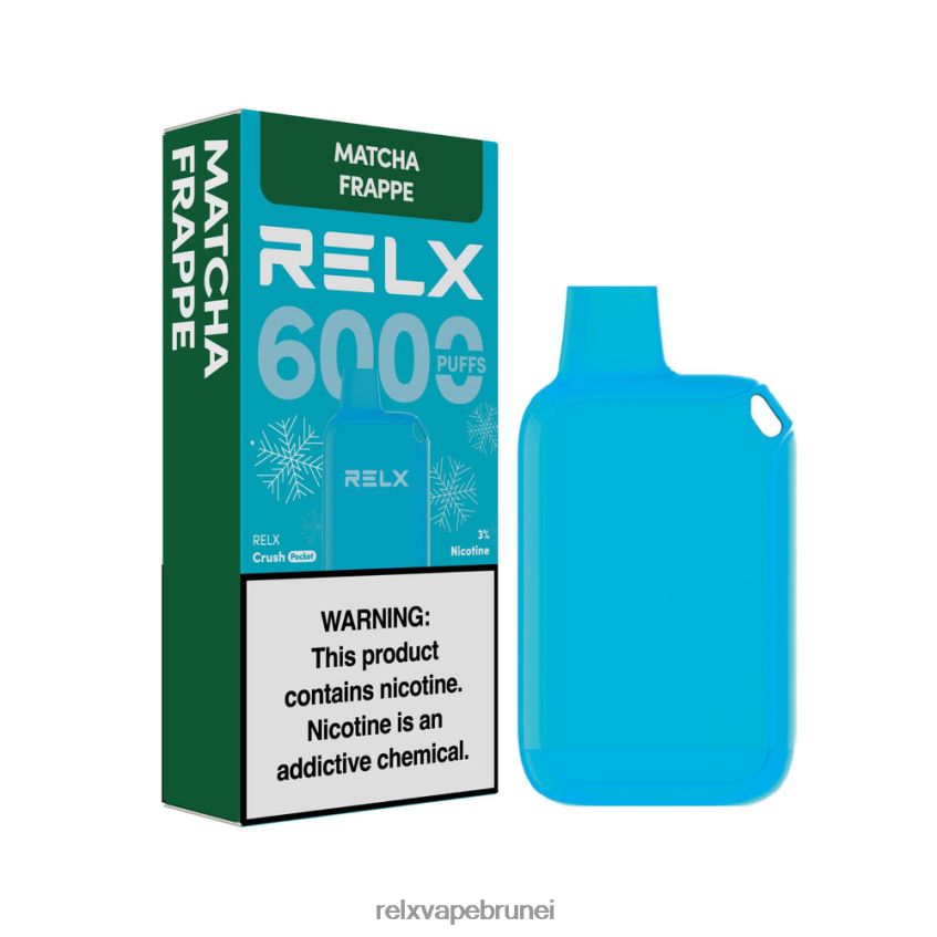 RELX Brunei | matcha frappe RELX Crush Pocket 6000 berais HHT0H217