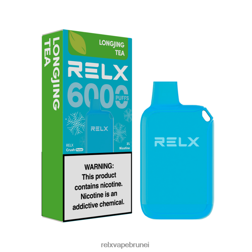 RELX Brunei | teh longjing RELX Crush Pocket 6000 berais HHT0H29