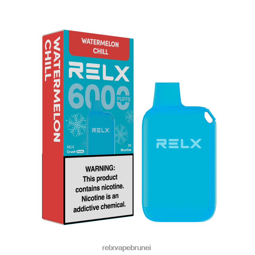 RELX Order Online | sejuk tembikai RELX Crush Pocket 6000 berais HHT0H224